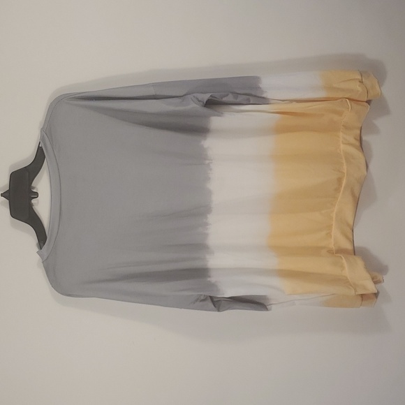 Tunic Gray & Yellow Tie-Dye Size 3XL - Picture 6 of 15